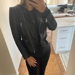 Zara Vegan Leather Jacket